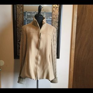 Ladies sweater jacket